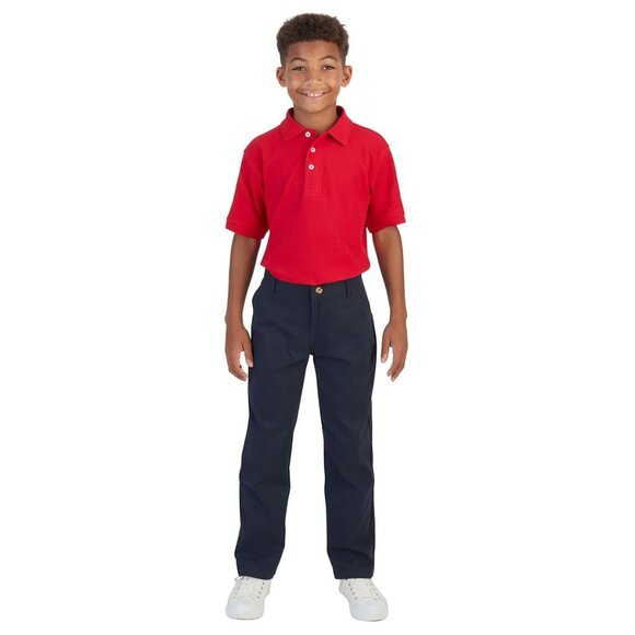 Boys Pant French Toast school uniform chino 2-pack size 7 NEW - Picture 1 of 4